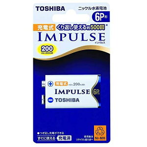 ���� TOSHIBA �[�d���j�b�P�����f�d�r�C���p���X�yIMPULSE�z�i6P�`min.200mAh 1�{�j(6TNH22A) �ڈ��݌�=��[���[���֑Ώۏ��i]