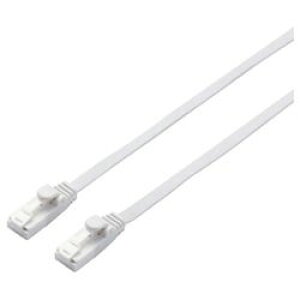 GR ELECOM LANP[u CAT6A ܐ܂h~ tbg 1m zCg LD-GFAT WH10(LD-GFAT/WH10) [J[݌ɕi[[֑Ώۏi]