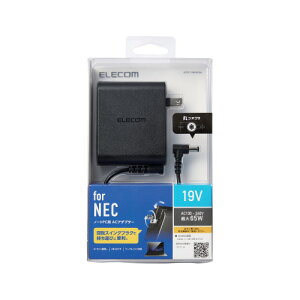 GR ELECOM m[gPCpACA_v^[ ی^RlN^ 19V NEC ACDC-1965NEBK [J[݌ɕi