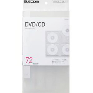 GR ELECOM CD DVDΉt@CP[X 72[ NA CCD-FS72CR [J[݌ɕi