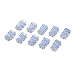 GR ELECOM LD-6RJ45T10@CAT6ΉRJ45RlN^(10) ڈ݌=[[֑Ώۏi]