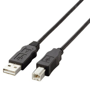�G���R�� ELECOM �ȈՕUSB�P�[�u�� (A)�I�X-(B)�I�X �u���b�N 5.0m 1�{(USB2-ECO50TNS) �ڈ��݌�=��
