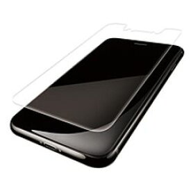 エレコム iPhone XS Max フルカバーフィルム 衝撃吸収 透明 指紋防止 反射防止(PM-A18DFLFPRN) 目安在庫=△【数量限定】