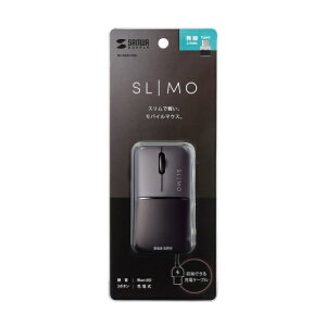�yP5S�z�T�����T�v���C �É����C�����X�u���[LED�}�E�X SLIMO (�[�d���EType-C)(MA-WCBS310BK) ���[�J�[�݌ɕi