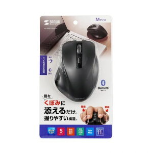 �yP5S�z�T�����T�v���C Bluetooth�u���[LED�}�E�X�i5�{�^���j(MA-BB518BK) ���[�J�[�݌ɕi