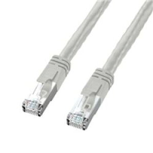 �yP5S�z�T�����T�v���C PoE CAT6LAN�P�[�u�� 15m ���C�g�O���[ KB-T6POE-15(KB-T6POE-15) ���[�J�[�݌ɕi