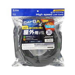 TTvC SANWA SUPPLY KB-T6AWP-30BK OphJeS6A LANP[u [J[݌ɕi