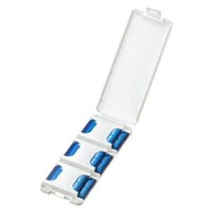 サンワサプライ SANWA SUPPLY SDカードケース(6枚収納・ホワイト) FC-MMC23SDW メーカー在庫品