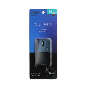 �yP5S�z�T�����T�v���C �É����C�����X�u���[LED�}�E�X SLIMO (�[�d���EType-C)(MA-WCBS310NV) ���[�J�[�݌ɕi