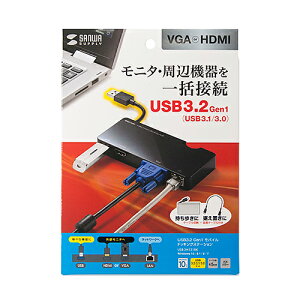 TTvC SANWA SUPPLY USB-3H131BK USB3.2 Gen1oC hbLOXe[V [J[݌ɕi