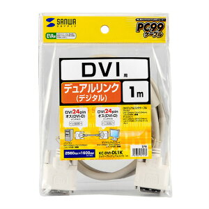 TTvC SANWA SUPPLY DVIP[u(fAN) 1m KC-DVI-DL1K [J[݌ɕi