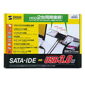 サンワサプライ IDE/SATA-USB3.0変換ケーブル USB-CVIDE6 メーカー在庫品