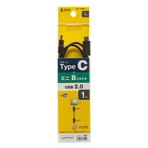 �yP5S�z�T�����T�v���C USB2.0 TypeC - miniB �P�[�u�� 1m KU-CMB10(KU-CMB10) ���[�J�[�݌ɕi