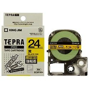 �L���O�W�� KING JIM �e�v��PRO�e�[�v�J�[�g���b�W ���S�����x�� �� ������ 24mm SC24YW �ڈ��݌�=��