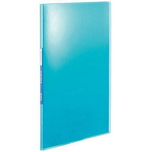 キングジム KING JIM シンプリーズ クリアーファイル(透明) A4タテ 10ポケット 背幅10mm 青 1冊(TH184TSPHB) 目安在庫=○