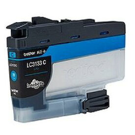 ブラザー ブラザー工業 Brother インクカートリッジ シアン大容量 LC3133C 目安在庫=△[メール便対象商品]