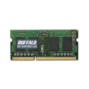 obt@[ MV-D3N1600-L4G PC3L-12800Ή204PIN DDR3 SDRAM S.O.DIMM 4GB ڈ݌=