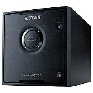 �o�b�t�@���[ HD-QL12TU3/R5J RAID USB3.0�p �O�t�n�[�h�f�B�X�N 4�h���C�u 12TB �ڈ��݌�=��
