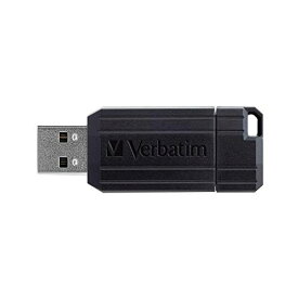 Verbatim USB2.0対応スライド式USBメモリ 8GB 黒(USBP8GVZ3) 目安在庫=△