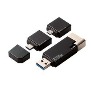 WebNiGRj ELECOM Logitec Lightning USB USB3.1 USB3.0Ή 16GB microUSBϊA_v^+Type-C(LMF-LGU3A016GBK) ڈ݌=y6܂Ń|Cg10{zyʌz