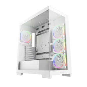 Deepcool CG580 4F V2 WH/~h^[P[X/s[XfUC/zCg/VO(R-CG580-WHADA4-G-2) ڈ݌=