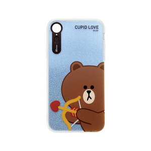 LINE FRIENDS iPhone XR Light UP CASE CUPID LOVE uEL[sbh(KCL-LCL005) d݌ɕi[[֑Ώۏi]