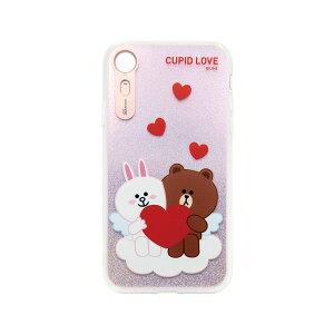 LINE FRIENDS iPhone XR Light UP CASE CUPID LOVE XEB[gn[g1(KCL-LCL009) d݌ɕi[[֑Ώۏi]
