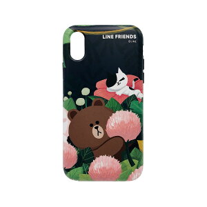 LINE FRIENDS iPhone XR DUAL GUARD e[} uE(KCL-DCT004) d݌ɕi[[֑Ώۏi]
