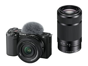 SONY \j[ fW^J  VLOGCAM ZV-E10 _uY[YLbg ubN(ZV-E10X/B) ڈ݌=