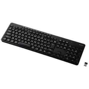 �G���R�� ELECOM �L�[�{�[�h/����2.4GHz/�É�/�t���T�C�Y/�����u������/�u���b�N(TK-QT11FDMBK) �ڈ��݌�=��