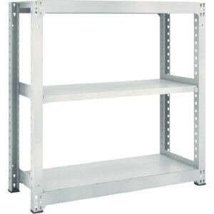 TRUSCO M3�^���ʒI 900×471×H1500 3�i �P�� �l�I�O���[ 1��(M3-5353-NG) �ڈ��݌�=��