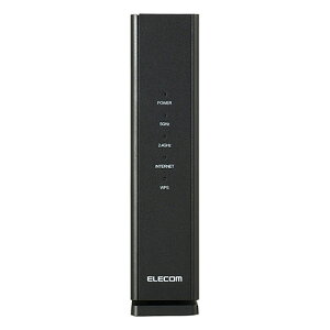 �G���R�� ELECOM Wi-Fi 6 1201+300Mbps 1G���[�^�[ �u���b�N(WRC-X1500GS2-B) �ڈ��݌�=��