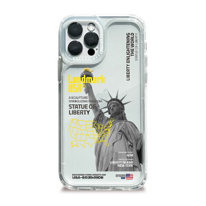 DPARKS iPhone 12/12Pro CLEAR COVER LANDMARK-USA(DS20576i12P) �d����݌ɕi[���[���֑Ώۏ��i]