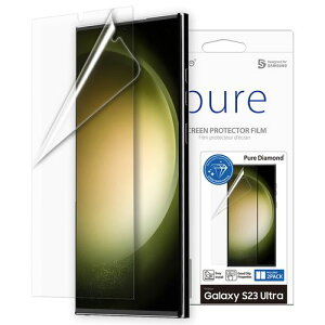 araree �A�����[ Galaxy S23 Ultra �S��ʕی�t�B���� Pure Diamond (2������) �N(AR25112S23U) �d����݌ɕi[���[���֑Ώۏ��i]