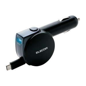 �G���R�� ELECOM �V�K�[�`���[�W���[ Type-C ���[�� USB�|�[�g�t 90cm 5.4A �u���b�N(MPA-CCC05BK) ���[�J�[�݌ɕi