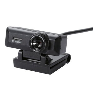 �G���R�� ELECOM PC�J���� 500����f �}�C�N���� �����׃K���X�����Y �u���b�N(UCAM-C750FBBK) ���[�J�[�݌ɕi