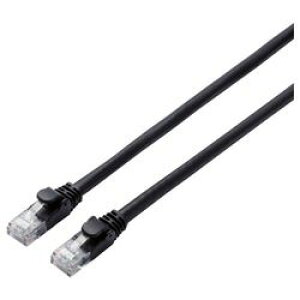�G���R�� ELECOM LAN�P�[�u�� CAT6A �X�^���_�[�h 1m �u���b�N LD-GPA BK1(LD-GPA/BK1) �ڈ��݌�=��[���[���֑Ώۏ��i]