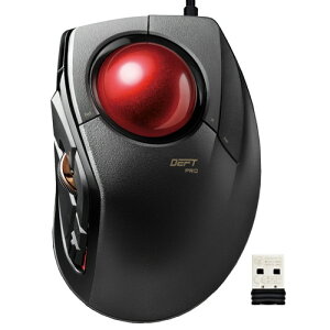 �G���R�� ELECOM �g���b�N�{�[���}�E�X �l���w 8�{�^�� �L�� ���� Bluetooth �u���b�N(M-DPT1MRBK) ���[�J�[�݌ɕi