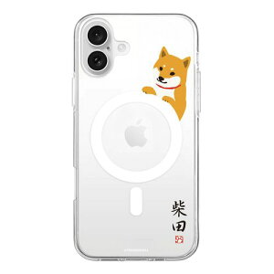 abbi FRIENDS ���΂�����MagSafe�Ή��N���A�P�[�X for iPhone 16 Plus ��̌�����(ABF27214i16PL) �d����݌ɕi