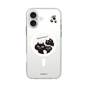 abbi FRIENDS �l�R�}���W���EMagSafe�Ή��N���A�P�[�X for iPhone 16 �`���Ă����(ABF27244i16) �d����݌ɕi