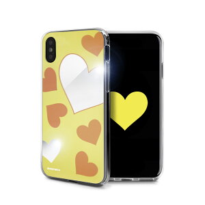 Dreamplus iPhone XS / X Heart MIRROR CASE �C�G���[(DP10159i8) �d����݌ɕi[���[���֑Ώۏ��i]