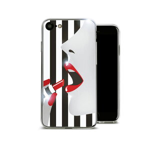 Dreamplus 2020 iPhone SE/8/7 STRIPE MIRROR CASE ���b�h���b�v(DP10177i7S) �d����݌ɕi[���[���֑Ώۏ��i]
