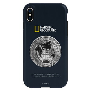 National Geographic iPhone XS / X Global Seal Metal-Deco Case �l�C�r�[(NG12967iX) �d����݌ɕi