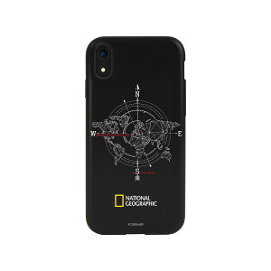 National Geographic iPhone XR Compass Case Double Protective �u���b�N(NG14138i61) �d����݌ɕi