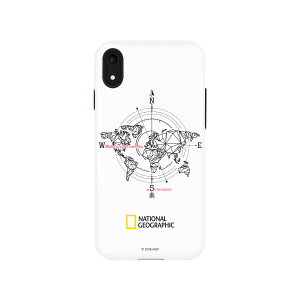 National Geographic iPhone XR Compass Case Double Protective �z���C�g(NG14139i61) �d����݌ɕi