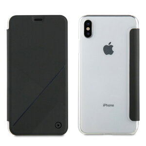 muvit iPhone XS Max FOLIO CASE �O���t�B�b�N�u���b�N(MV15052i65) �d����݌ɕi[���[���֑Ώۏ��i]