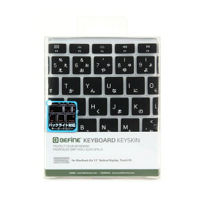BEFiNE �L�[�X�L�� 2018 MacBook Air 13�C���`��p �L�[�{�[�h�J�o�[ �u���b�N(BF16054) �d����݌ɕi