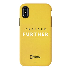 National Geographic iPhone XS / X Explore Further Edition Sandy Case Yellow(NG16174i58) �d����݌ɕi