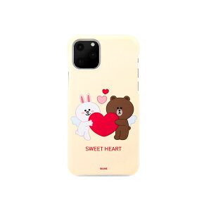 LINE FRIENDS iPhone 11 Pro SLIM FIT CUPID LOVE �X�E�B�[�g�n�[�g1(KCJ-SCT003) �d����݌ɕi[���[���֑Ώۏ��i]