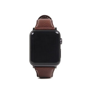 SLG Design Apple Watch �o���h 38mm/40mm�p Italian Minerva Box Leather �u���E��(SD18396AW) �d����݌ɕi[���[���֑Ώۏ��i]